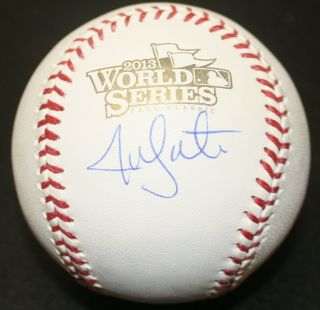 Jon Lester Red Sox Autographed Official 2013 World Series Baseball Steiner