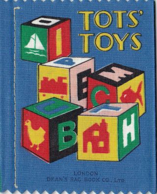 Rag Book Tots Toys Over 50 Years Old By Dean 