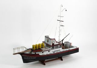 The Orca From The Movie “jaws” Wooden Fishing Boat Model 35 " Rc Ready