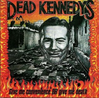 Dead Kennedys - Give Me Convenience Or Give Me Death Cd 1987 Punk Rock Vintage