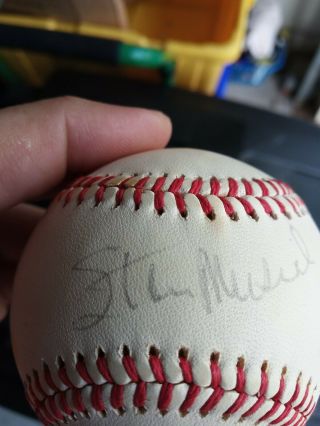 Stan Musial Hand Signed/autographed Official Authentic Baseball