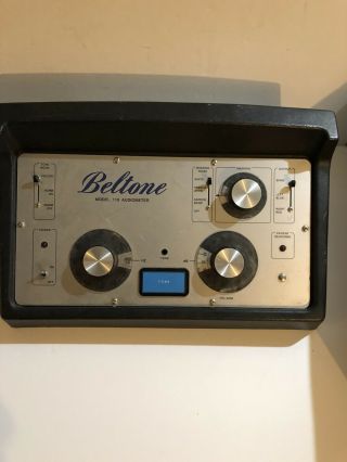 Vintage Beltone Audiometer Model 110 Hearing Tester - Not Recently