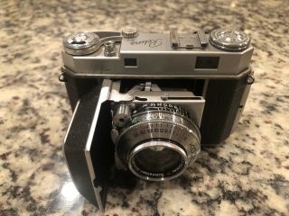 Vintage Kodak Retina IIa Camera with Schneider Xenon 50mm f/2 Lens With Case 2