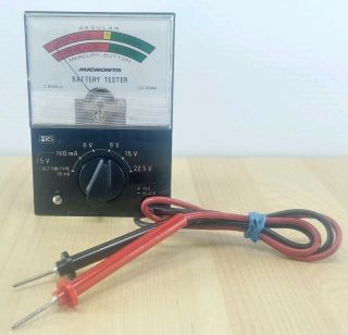 Vintage Micronta 22 - 030a Battery Tester - And.