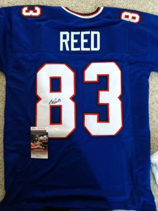 Andre Reed Autographed Signed Jersey Buffalo Bills Jsa