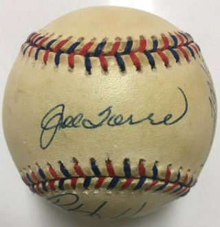 1999 Rawlings American League All - Star Team Signed Auto Baseball Joe Torre