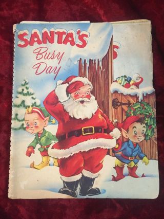 Vintage 1953 Santa 