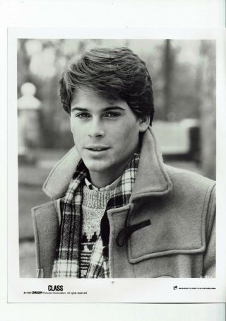 Rob Lowe Actor Class Vintage Photograph 10 X 8