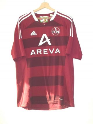 2011 1.  Fc Nurnberg Football Shirt Jersey Size L Adidas Tricot Camiseta Germany