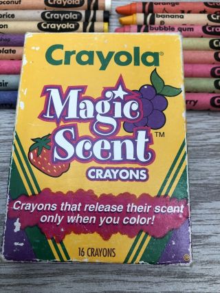Vintage Magic Scent Crayola Scented Crayons 1993 Binney & Smith