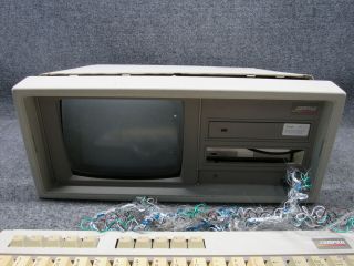 Vintage Compaq 2650 Portable II All - in - One Desktop PC Personal Computer Parts 2