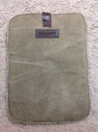 Vintage Addiction HOME OF THE Case Recycled Military Canvas 13 