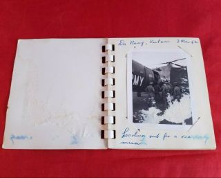 Vintage Vietnam War Polaroid Photo Album W/ 16 Soldiers Pictures 2/4