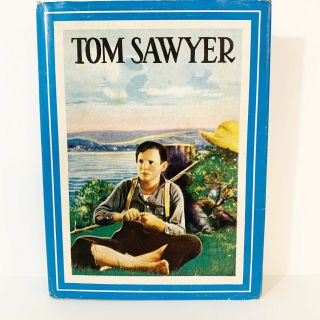 The Adventures Of Tom Sawyer Vintage 1931 Hardcover Book By Mark Twain W Jacket