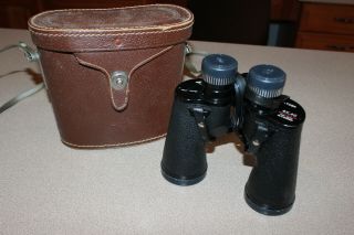 Vintage Swift Saratoga 8x40 Binoculars No 801 Fully Coated Lens - Strap And Case