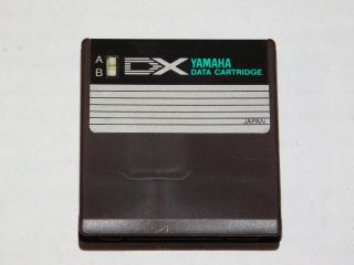 Vintage Yamaha Data Cartridge Dx7 Voice Rom 4 Orchestral Complex Synth Effects