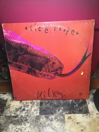 Vintage 1971 Alice Cooper Killer Record Lp Warner Bros.