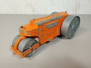 Vintage Hubley Kiddie Toy Diesel Road Roller Steam Roller 480 Diecast 1950s