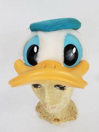 Vintage Disney Donald Duck Plush Snapback Hat