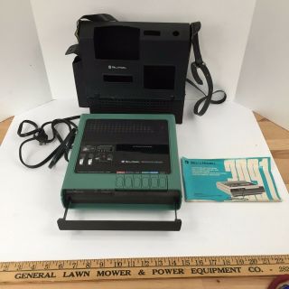 Vtg Bell And Howell Model 3091 Educator Series Cassette Tape Player / Recorder