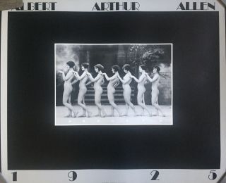 Vintage Albert Arthur Allen Poster