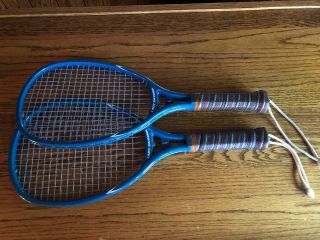 Vintage Omega Lady Swinger (2) Racquetball Racquet,  Cover