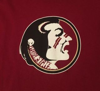 Ncaa Florida State University Seminoles Xxl Maroon Graphic T - Shirt