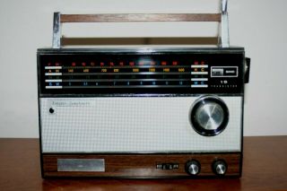 Vintage Longines Symphonette World Traveler’s Am/fm/mb/ Shortwave Radio