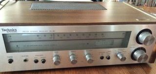 Vintage Technics Fm - Am Stereo Receiver Model Sa - 80