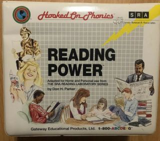 Vintage Hooked On Phonics Sra Your Reading Power Set (1992) Complete