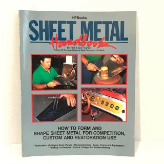 Vintage 1989 Hp Books Sheet Metal Handbook 139 Pages