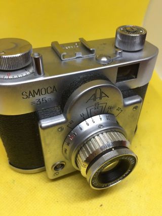 Vintage Samoca 35mm Camera With Case