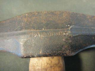 Vintage Fairmount Auto Body Hammer - Flatter & Fender,  Bumping 3 1/2 lbs Hammer 2