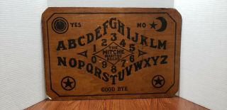 Antique Mitche Manitou Ouija Board 1920’s 30 