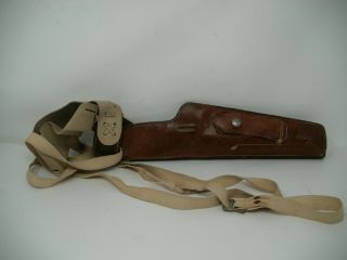 Vintage Safariland 101 Smith & Wesson S&w Large Auto Leather Shoulder Holster