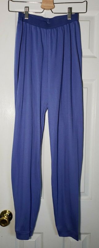 Vtg Patagonia Capilene 44303 Womens L Purple Thermal Base Layer Midweight Pants