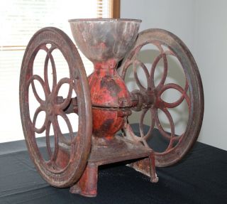 Antique Enterprise Coffee Grinder Mill Cast Iron Phiadelphia Old Antique