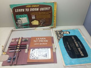 Vintage John Gnagy “learn To Draw Outfit”