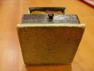 1930s Vintage Jewelry Ring BOX JF Kahl Co Pittsfield MA Made In Germany 3