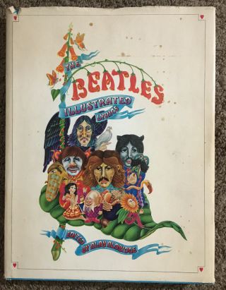 Vintage The Beatles Illustrated Lyrics By Alan Aldridge 1970