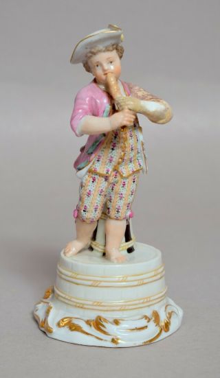 An Antique 19thc German Porcelain Figure In The Marcolini Meissen Style