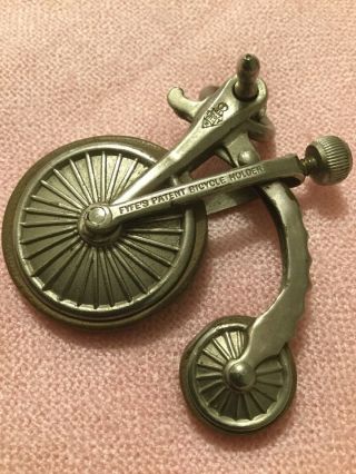 Skirt Lifter 19 Th Cent Fyfes Penny Farthing Bicycle Patent