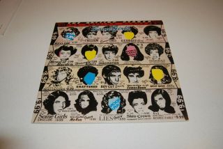 Vintage Rolling Stones Vinyl Lp " Some Girls " Vg,