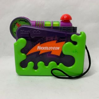 Vtg Nickelodeon Blast Pak Personal Stereo Am/fm Cassette Player 1996