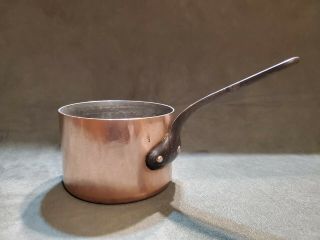 Antique Legry French Copper Sauce Pan