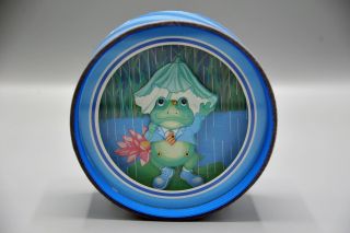 Vintage Otagiri Dancing Animated Frog Music Box - Singing In The Rain