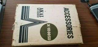 Vintage Akai Tape Recorder X - 1800sd Reel To Reel Accessories Kit