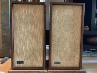 Pair (2) Vintage Klh Model 17 Stereo Speakers