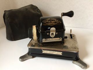 Vintage Safe - Guard Check Writer Model S Great