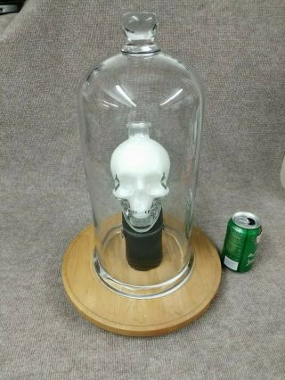 Large Antique 17 " Scientific Laboratory Vacuum Chamber Glass Dome Bell Jar